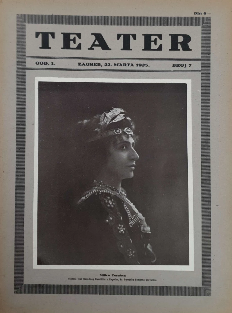 Teater: broj 7/1923