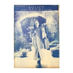 Časopis: Svijet ,godina XI  Knjiga XXI , Broj 6. 8.II. 1936.