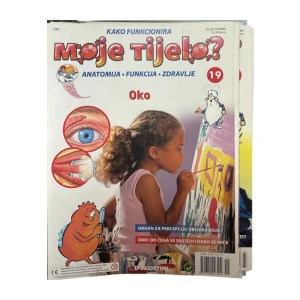 Kako funkcionira Moje tijelo II dio anatomija,funkcija ,zdravlje DeAgostini ,časopisi 19-37