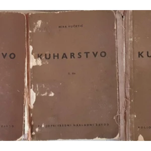 Mira Vučetić: Kuharstvo I-III