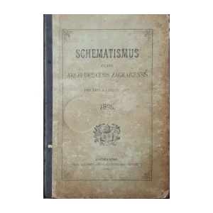 Schematismus cleri archi-dioecesis Zagrabiensis pro anno a Christo nato 1898