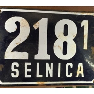 emailirana tabla : Selnica 218 1 , dim. 20x 14.5 cm