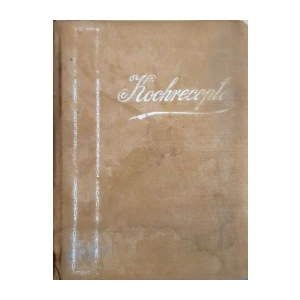 Bilježnica s starim kulinarskim receptima