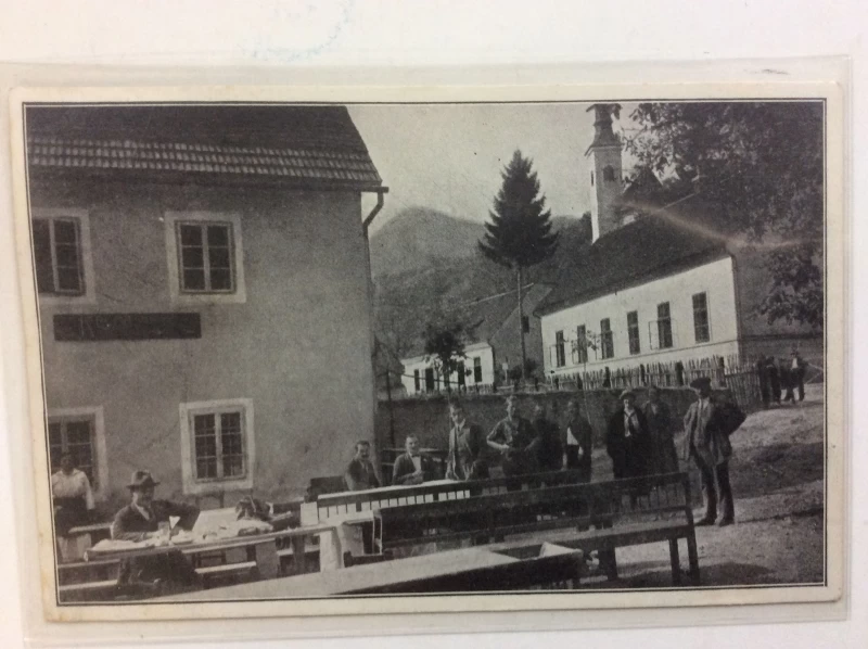 SAMOBOR STARA RAZGLEDNICA GOSPODA ZGRADA CRKVA 1925.