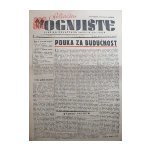 Seljačko ognjište: God. IV, broj 46/1944