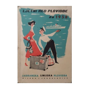 Ljetni red plovidbe za 1958