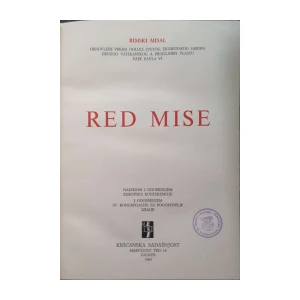 Rimski misal: Red mise