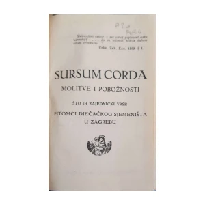 Sursum Corda