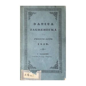 Danica zagrebečka za prosto leto 1849