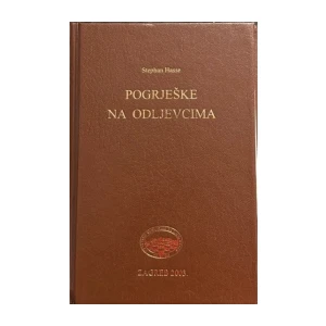 Stephan Hasse: Pogrješke na odljevcima