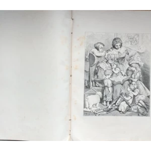 CARLO PERRAULT, LIBRO DELLE FATE, CON QUARANTA DISEGNI DI GUSTAVO DORE, MILANO, 1891.