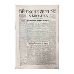 Deutsche Zeitung in Kroatien 72/1942