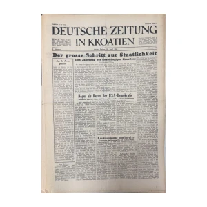 Deutsche Zeitung in Kroatien 83/1942