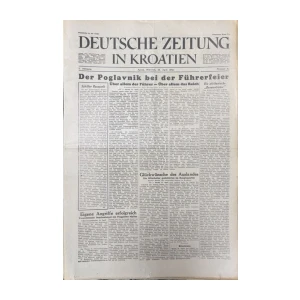 Deutsche Zeitung in Kroatien 93/1942