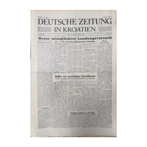 Deutsche Zeitung in Kroatien 95/1942