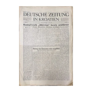 Deutsche Zeitung in Kroatien 98/1942
