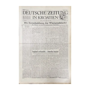 Deutsche Zeitung in Kroatien 98/1942
