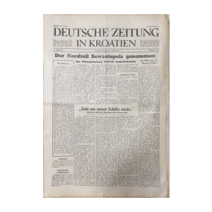 Deutsche Zeitung in Kroatien 142/1942