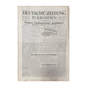 Deutsche Zeitung in Kroatien 145/1942