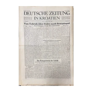 Deutsche Zeitung in Kroatien 147/1942