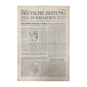 Deutsche Zeitung in Kroatien 18/1945