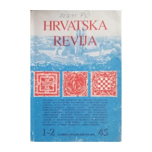 Hrvatska revija: God. XLV, svezak 1-2/1995