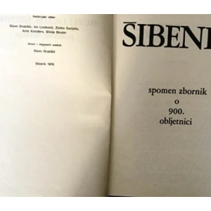 Slavo Grubišić: Šibenik spomen zbornik o 900. obljetnici
