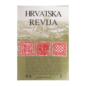 Hrvatska revija 1/1994.