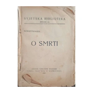 Arthur Schopenhauer: O smrti