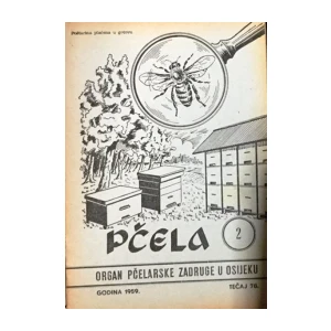 Pčela Organ pčelarske zadruge u Osijeku ,godina 1959, tečaj 78. ,br. 2.