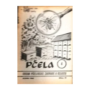 Pčela Organ pčelarske zadruge u Osijeku ,godina 1960, tečaj 79. ,br. 4
