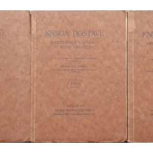 Mihael Opeka: Knjiga Postave I-III