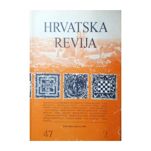 Hrvatska revija: God. XLVII, svezak 2/1997