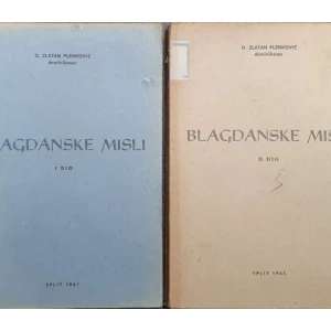 Zlatan Plenković: Blagdanskih misli I-II