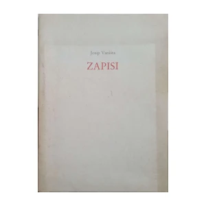 Josip Vaništa: Zapisi