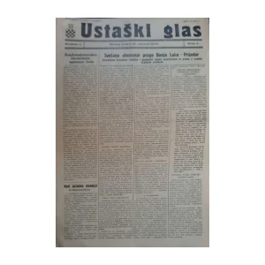 Ustaški glas: God. I, broj 3/1942