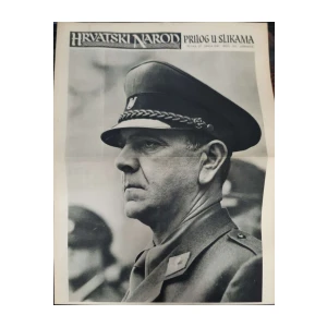 Hrvatski narod - prilog u slikama: God. III, broj 133/1941