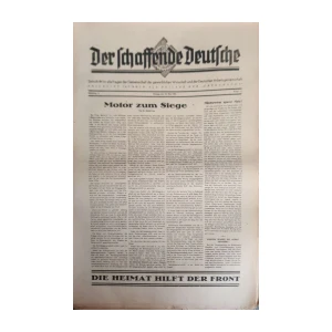 Der schaffende Deutsche: God. I, broj 11/1943