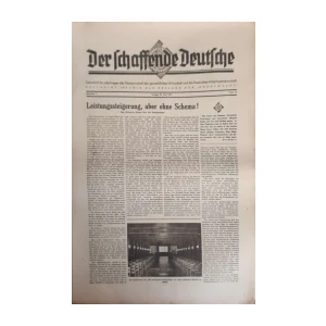 Der schaffende Deutsche: God. I, broj 13/1943