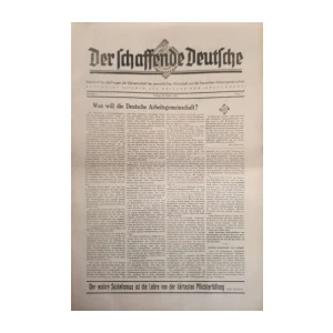 Der schaffende Deutsche: God. I, broj 17/1943