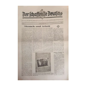 Der schaffende Deutsche: God. I, broj 19/1943