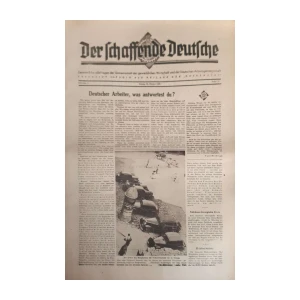 Der schaffende Deutsche: God. I, broj 22/1943