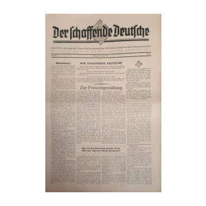 Der schaffende Deutsche: God. I, broj 7/1943