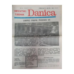 Danica: God. 57, broj 33/1978