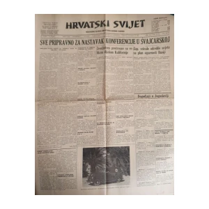 Hrvatski Svijet: God. XLVII, broj 12037/1955