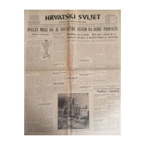 Hrvatski Svijet: God. XLVII, broj 12009/1955