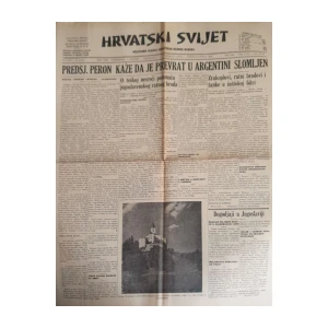 Hrvatski Svijet: God. XLVII, broj 12004/1955