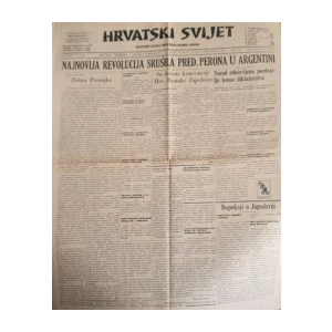 Hrvatski Svijet: God. XLVII, broj 12027/1955