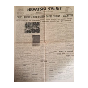 Hrvatski Svijet: God. XLVII, broj 12026/1955