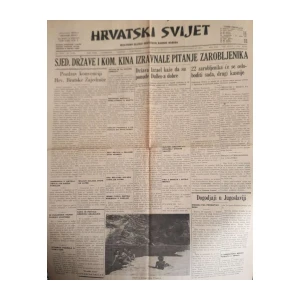 Hrvatski Svijet: God. XLVII, broj 12025/1955